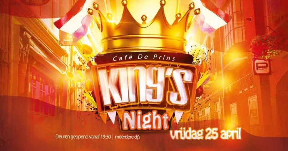 Café de Prins King's night!